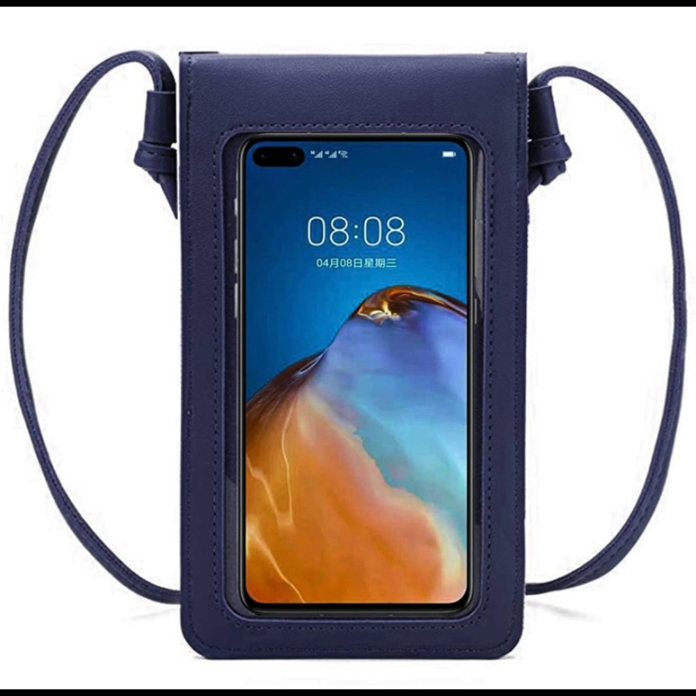 Crossbody Touchscreen Small Bag….Color: Blue….New - Picture 2 of 6